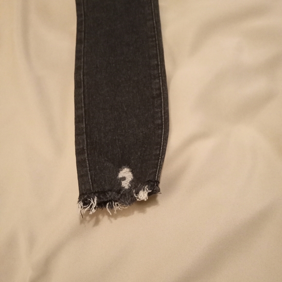 Joe’s Jeans Kids Distressed Skinny Dark Wash Denim Girls Sz 12 Jeans NEW - Picture 3 of 9